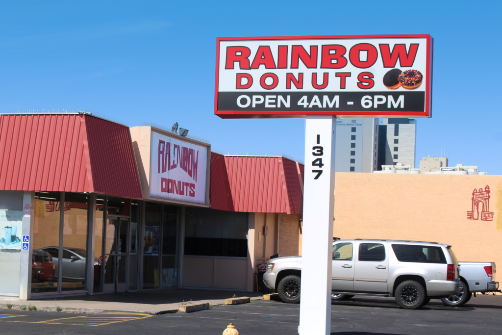 Rainbow Donuts on the McDowell Road 