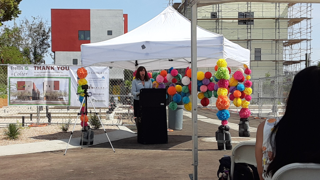 Noreen Biship Hill, head of the J.P. Morgan Private Bank in Arizona, talks about the $350k grant to Trellis and the commitment to create stable housing in Phoenix. 